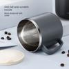 Stainless Steel Milk Coffee Cup Double Wall Vacuum Flask Portable Insulated Water Cups  Home