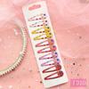 Kawaii Cartoon Fruit BB Clip Baby Children Hair Clips Bobby Pin Barrettes Accessories For Girls Kids Hairpins Hairgrip Headdress