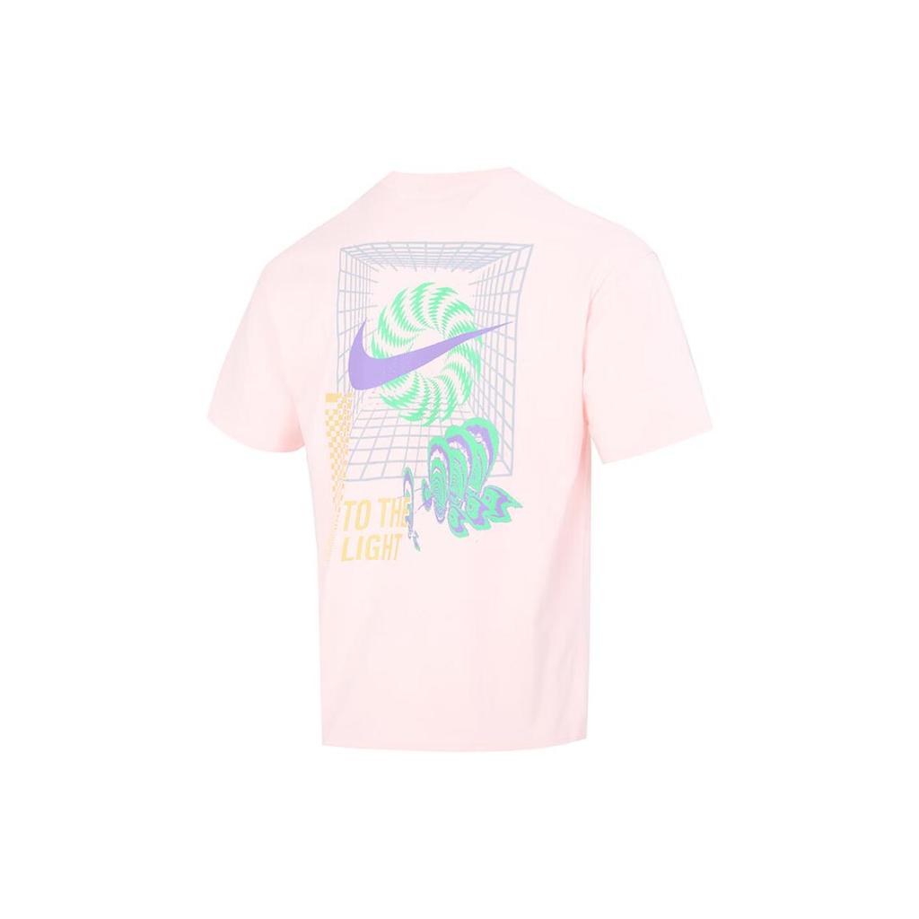 New Nike T Shirts Men Pink FB9787-686