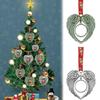 Photo Frame Pendant Angel Wings and Heart-shaped Valentines Day Christmas Party Holiday Party Props Christmas Tree Ornaments