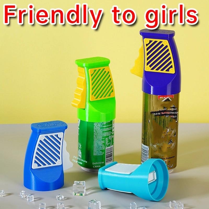 3D-Printed Small Can Opener Wear Resist Portable Beverage Open Tool Ergonomics Beer Can Opener For Finger Nail Protection