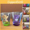 Care Bears Shot Set With Glass Material Perfect For Collectors And Gifting