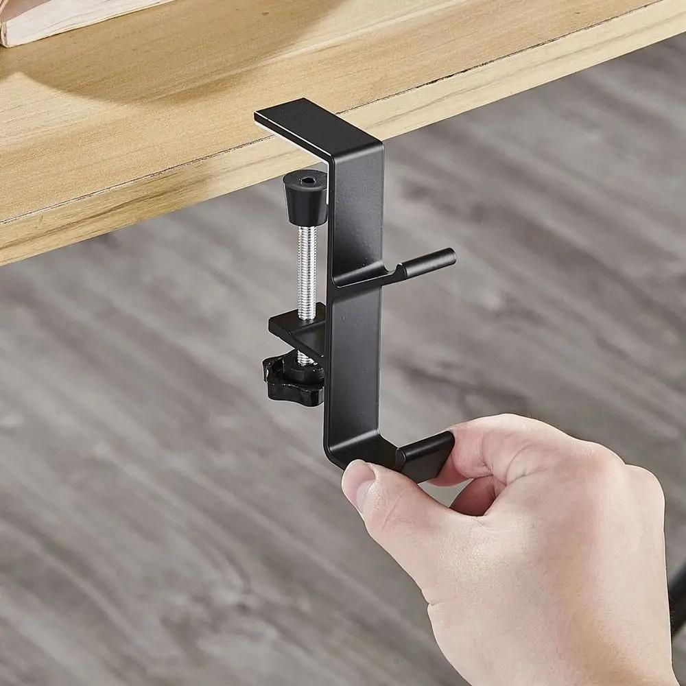 Portable Hanging Bag Hook Student Desk Side Hanging Bag Artifact Removable Mobile Handbag Holders Multi-functional Table Hook