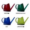Long-Spout Transparent Watering Can for Gardens and Flowers, Colored Plastic, 2.5L Capacity.