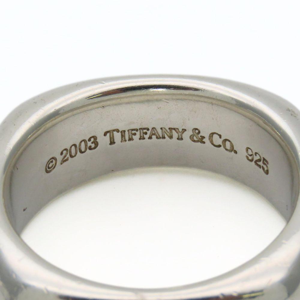 Used TIFFANY&Co. Ring Square cushion EU#56.5 Silver925 15.2g Silver Accessories