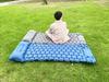 Inflatable Camping Mattress Pull-Strap Pad for Outdoor Tents and Car Sleepovers