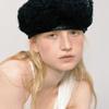 AWESOME NEEDS BOWL BERET_RIBBON_BLOOM BLACK