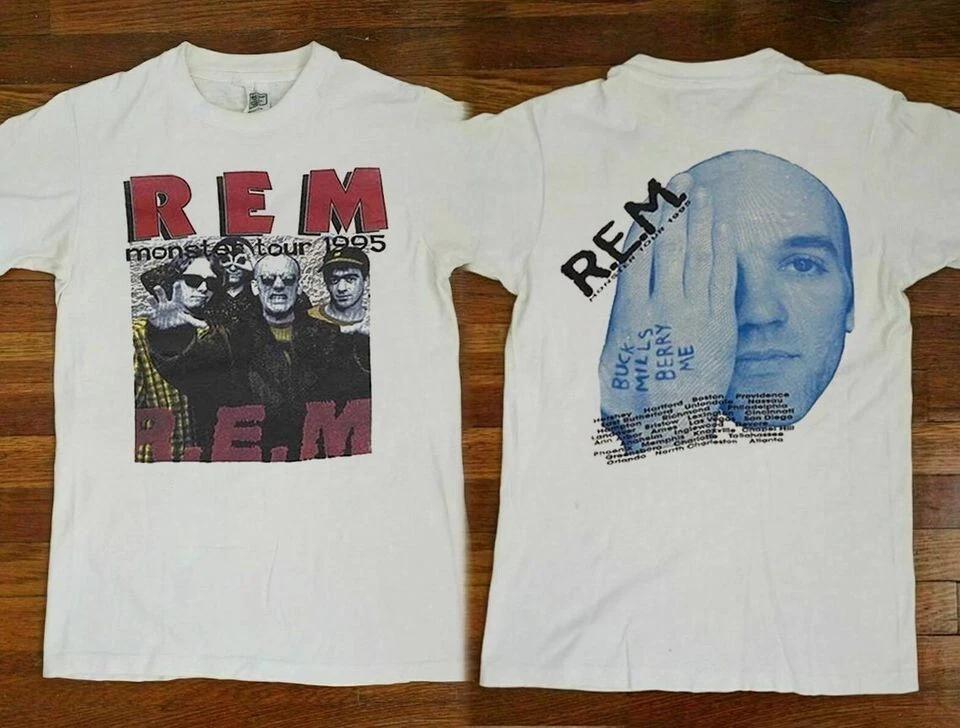 Rem Tshirt Rem Rock Band Monster Tour 1995 Tshirt S