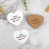 100pcs Heart Shaped Cards Gift Labels Hanging Decoration Hand Gift Hanging Tag  Mother Days