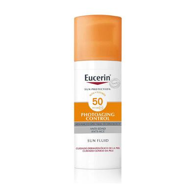 Eucerin - Υγρή Αντηλιακή Κρέμα Ελέγχου Φωτογήρανσης SPF 50 -