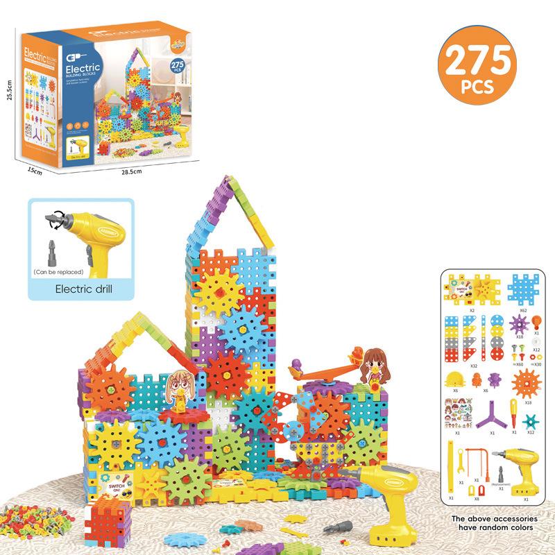 

Электрические STEM Строительные блоки Сделай сам Развивающая игрушка Взаимосвязанные шестерни Моторизованный конструктор Научное обучение для детей Advanced