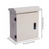 Weatherproof Wall-Mounted Electrical Enclosure Lockable Cabinet with