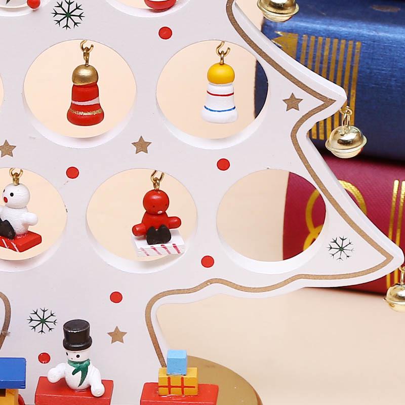 Wooden Christmas Tree Desktop Ornament and Gift
