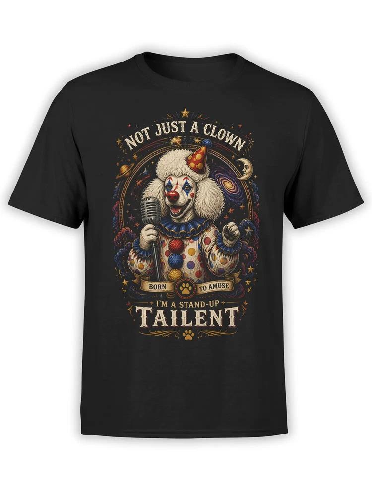 Standup Tailent Poodle Tshirt Unisex S