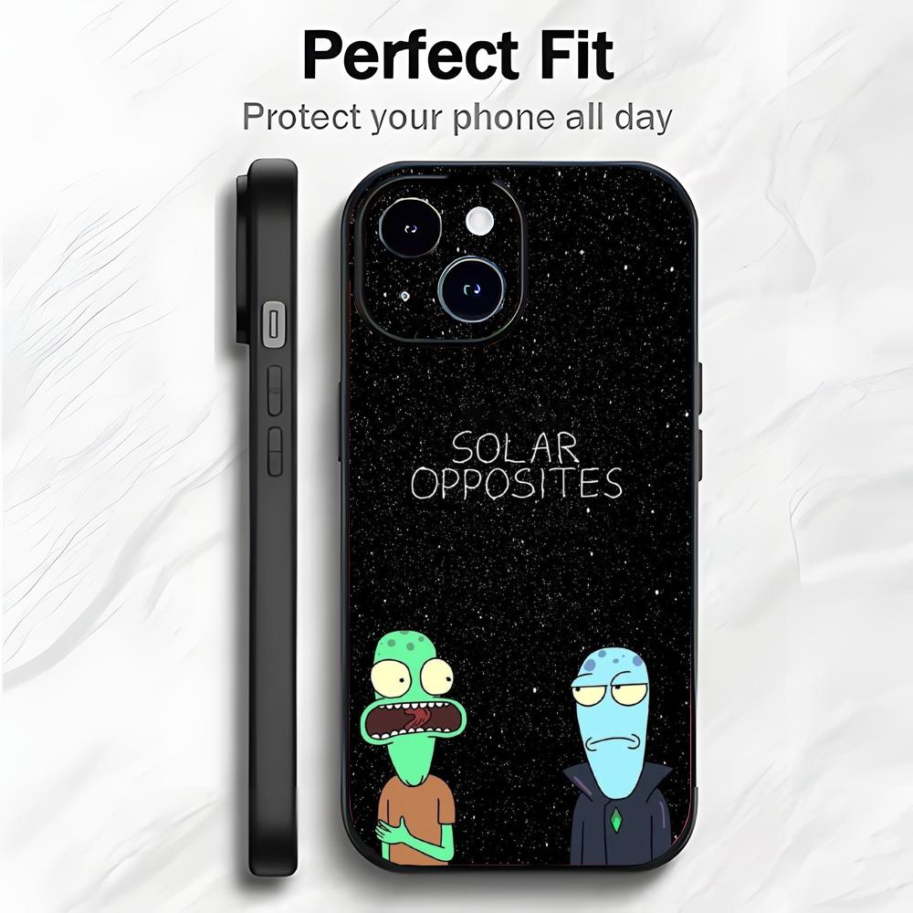 Anime S-Solar Opposites pupa Phone Case Phone Case Soft Packaging Lightweight For iPhone17 16 15 14 13ProMax