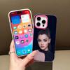 Hailee Steinfeld Jelly Double layer Rose Red Mobile Phone Case for iPhone 17 16 15 14 13 12 11 Air Pro Max Plus Protective
