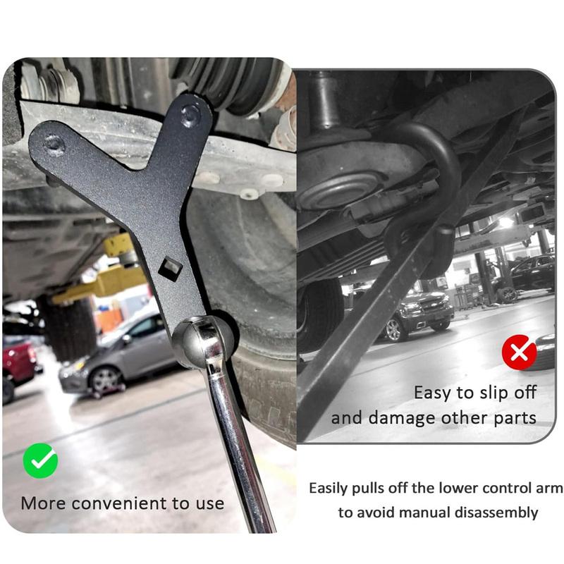 Automotive New Lower Control Arm Prying Tool, Suspension Specialty Bushing Tool, Lower Ball Joint Pry, Control Arm Tools