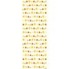 Hamawen Sample Tenugui Citrus Arrangement Yellow Approx. 34cm x 90cm