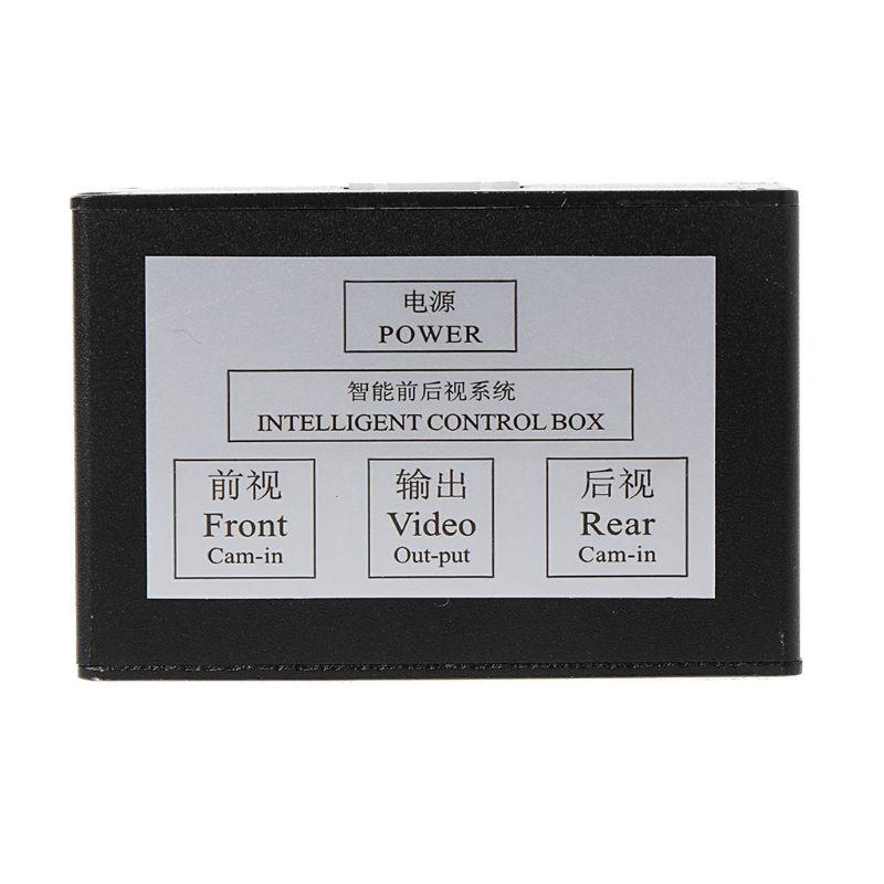 Car Parking Camera Video Channel Converter Auto Switch Front/Rear View Camera Video Control Box