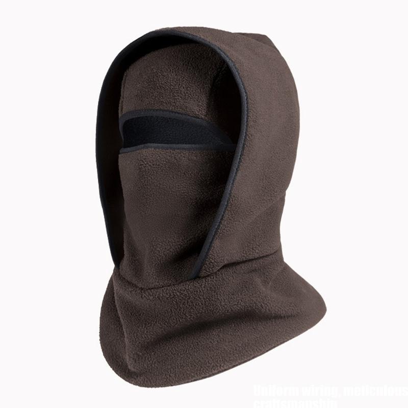Multiuse Balaclava Hat for Cycling Camping Trekking Warm Windproof Breathable Hoodie Hat for Adult Unisex Cold Weather