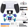 eXtremeRate RISE4 Remapping Kit for PS5 Controllers Programmable Metal Back Upgrade Board for PS5 Redesigned Back Case with Black Rubber Grip 4