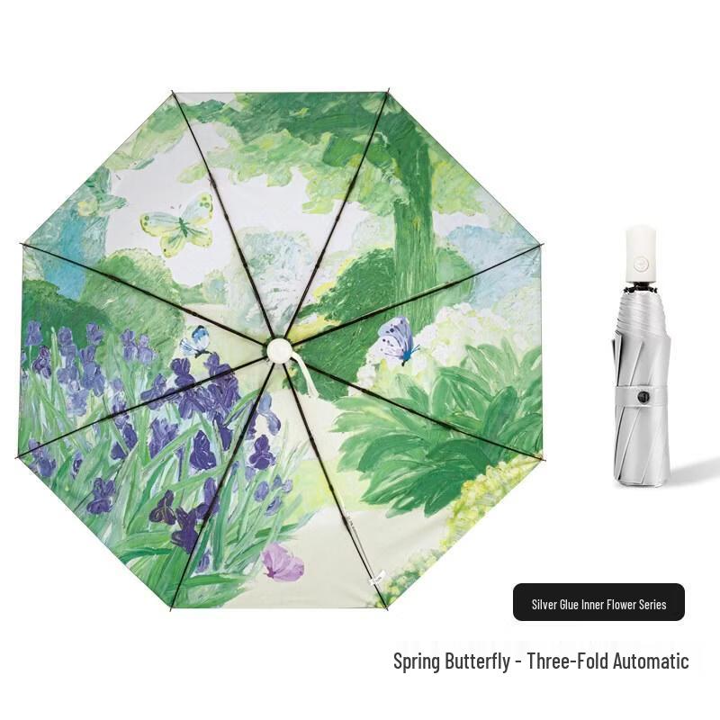 Xiao Bu Sen Lin Automatic UV Protection Travel Umbrella
