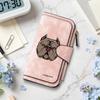 Stylish Bully Dog Print Long Wallet Fashion Casual Portable Multi Card Slot Forever Purse for Daily Use
