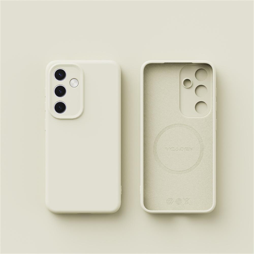 Original Liquid Silicone For Magsafe Magnetic Case For Samsung S25 S24 S23 S22 Ultra Plus A56 A16 A55 A54 Wireless Charge Cover