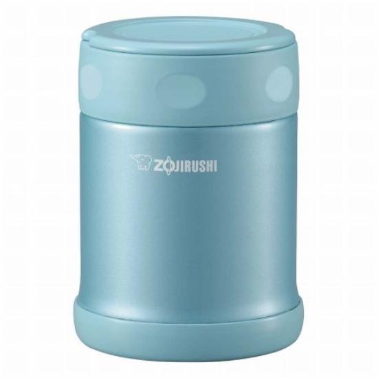 

ZOJIRUSHI Stainless Steel Food Jar Aqua Blue [350ml] SW-EB35-AB