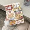 Food Graffiti Computer Case for Ipad 7th Generation Case 10.9 10th Gen IPad Air 5 4 10.9 Cases Pro 11 2nd 3rd 4th Ipad Air Case