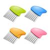Stainless Steel Potato Chip Slicer Potato Cutter Chopper Dough Vegetable Fruit Crinkle Slicer for Potato Carrot Onion