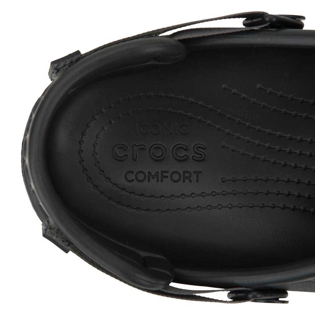 Crocs Classic Clog Modetrend Dicke Sohle Clogs Unisex Clogs Schwarz 202651-02S