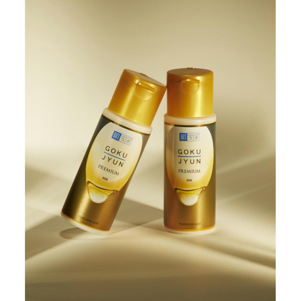 Hadalabo 2 X [fast Moisturizing Hypoallergenic] Gokujun Premium Milk 140ml NONE