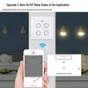 Smart Home WiFi Light Switch: 4-Gang Touch Control, App Timer, Alexa Voice Compatible