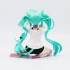 Anime 11cm Cute Girl Figure Cat Ear Long Sleeve Shirt Kneeling Animation Model Toy Gift PVC Collection Decorative Ornaments