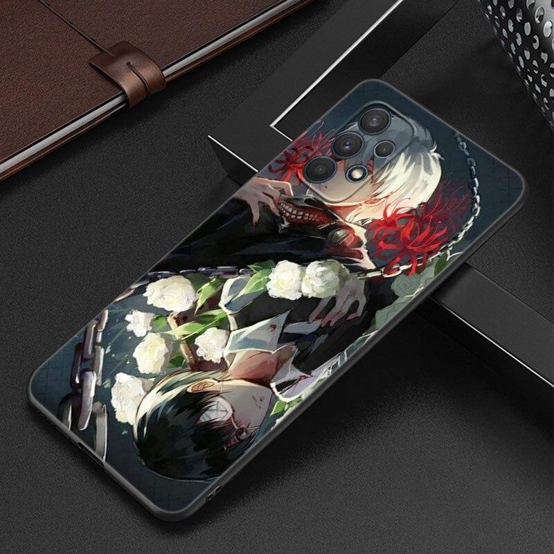 Japanese Anime Tokyo Ghoul Phone Case For Samsung A12 A22 A31 A32 A50 A51 A70 A71 A72 A11 A21S A02S A10S A20S A30S A52 S 5G