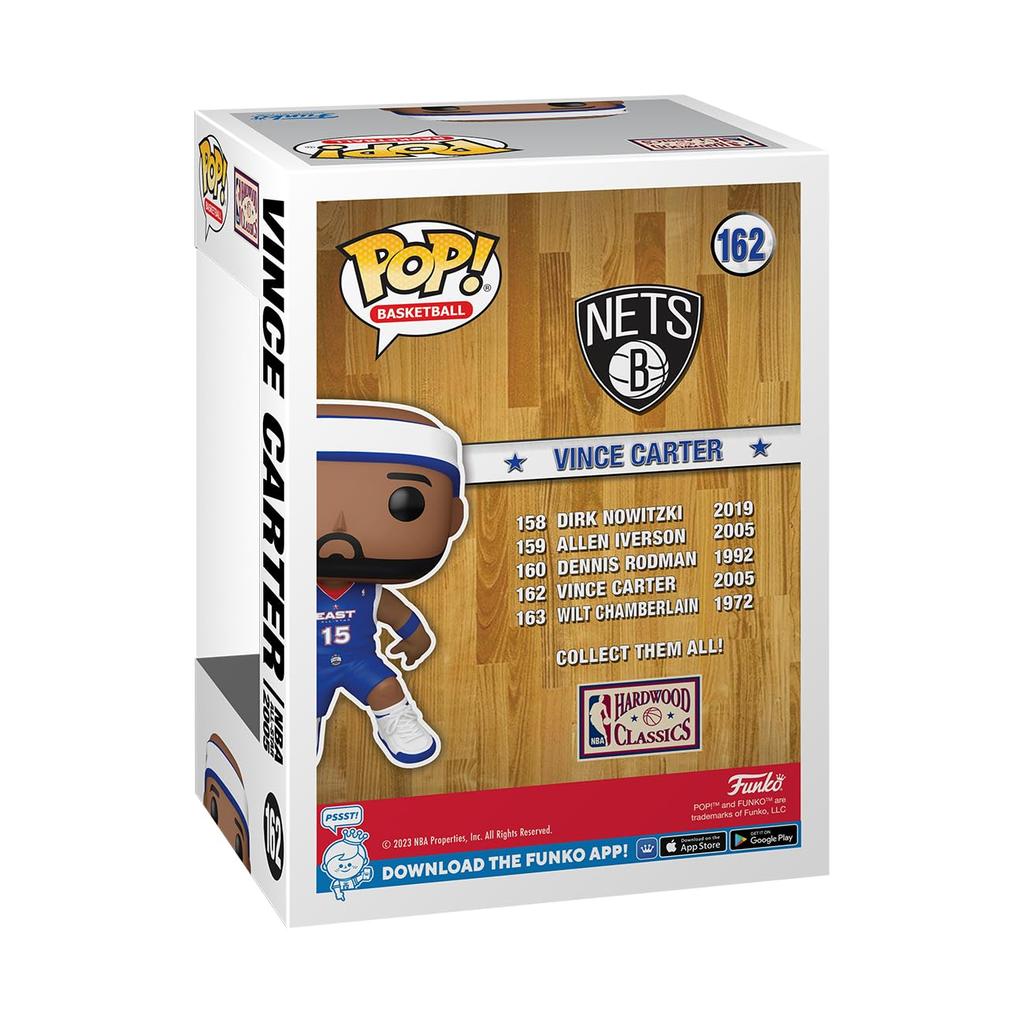 Funko NBA Vince Carter IN 2005 ALL STAR UNIFORM Figure POP!