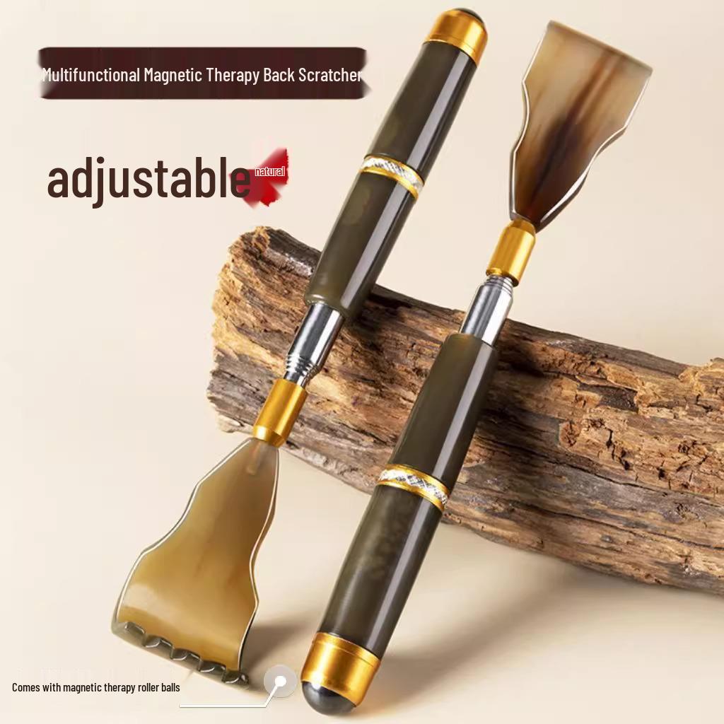 Telescopic Back Scratcher and Massager for Home Use