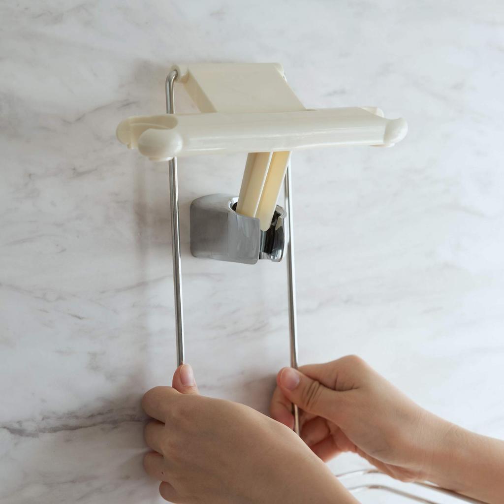 Belca Stainless Steel Shower 3 Width X Depth X Height Bath Rack, Tiers, 22.4 14.7 55.9 Cm, Storage, FH-315