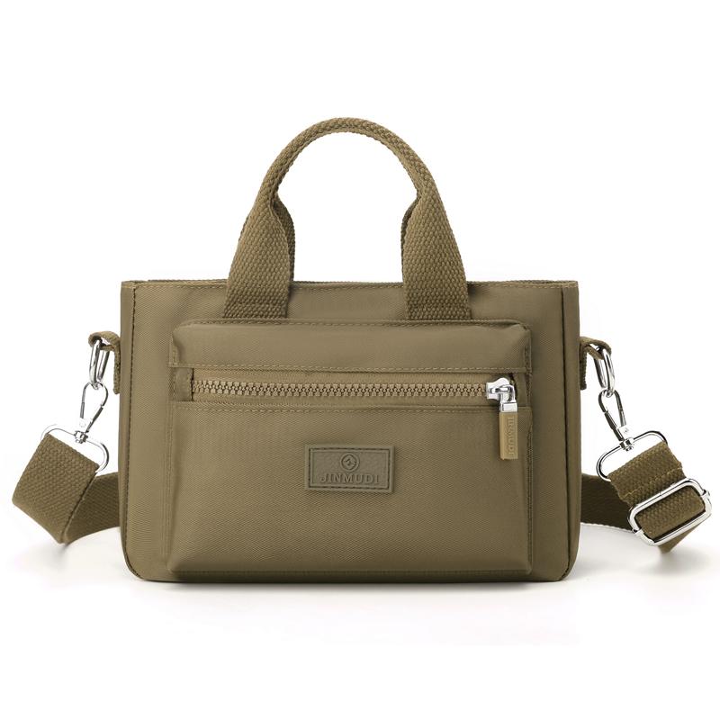 Waterproof Nylon Shoulder Bag Women's Multi-Compartment Mobile Phone Bag Handbag Crossbody Bag