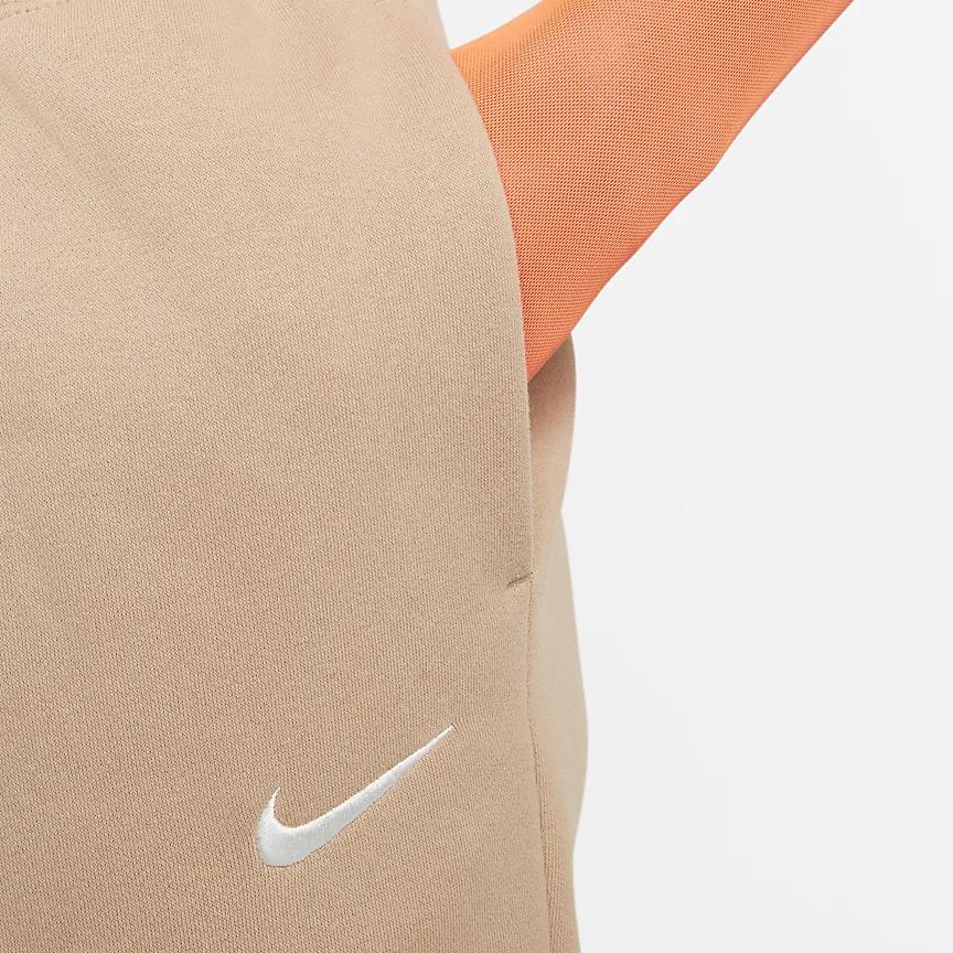 New Nike Knitted Sweatpants Women's Tan DQ5688-200