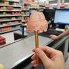 Lustiger 3D-gedruckter Zauberstab Tippen zum Bezahlen Kontaktloser Kreditkartenhalter Kinder-Rollenspiel-Requisite