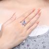 Orstarry S925 Silver Love Opening Ring For Women Original Finger Ring Jewelry Party Fine Trendy Gifts