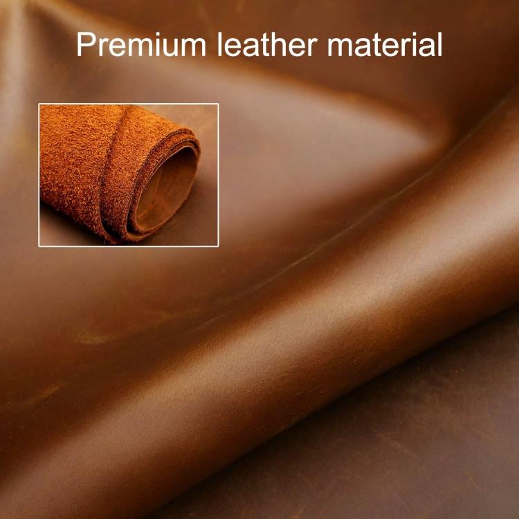 Hallmo Car Cowhide Leather Key Protective Cover Key Case for Volkswagen Golf 8