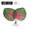 Reptile Habitat Artificial Climbing Leaf Plant Rest Bed for Fish Tank Lizard Snake Turtle Spawning Breeding Decor