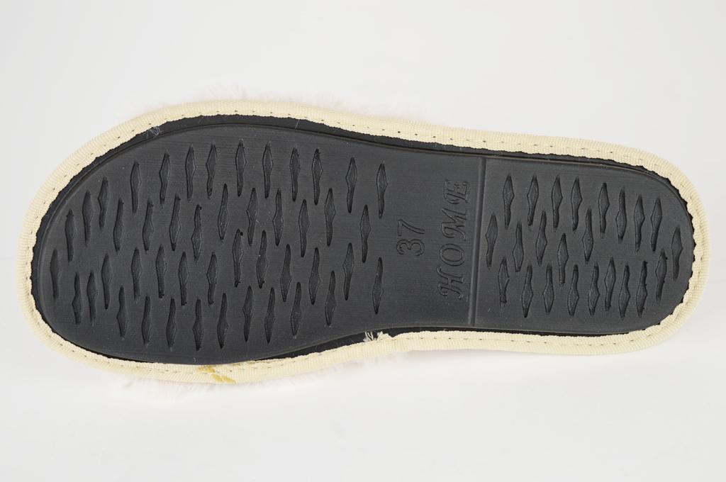 Slippers for Women with Fur Inblu 683B 36 Light Beige