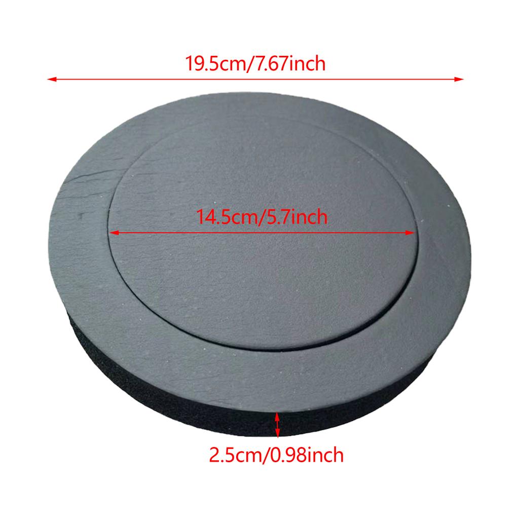 Bass Blocker for Speaker Soundproof Sponge Speaker Baffle 6.5" Speaker Enhancer Car Door Speaker Fast Rings