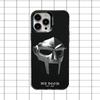 Etui Na Telefon Mf Doom Wielkimi Literami Dla iPhone 16,15,14,13,12,11,8,7,Pro,Max,Plus,Mini,XS,SE Odporne Na Upadki Czarne Matowe Twarde