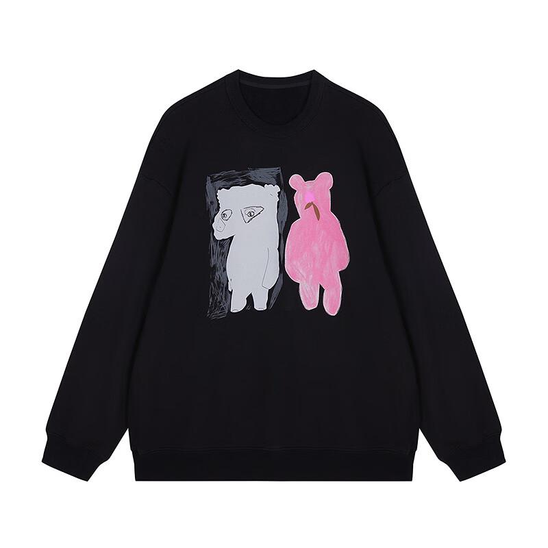 JNBY 2024 Winter Loose Fit Round Neck Sweatshirt