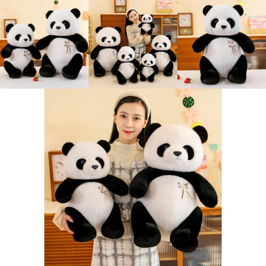 Adorable Giant Panda Plush Toy Soft Stuffed Animal For Kids Girls Birthday Gift